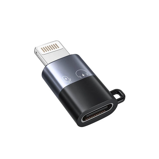 Usb-C To Lightning Otg Audio Adapter For Mic & Pho